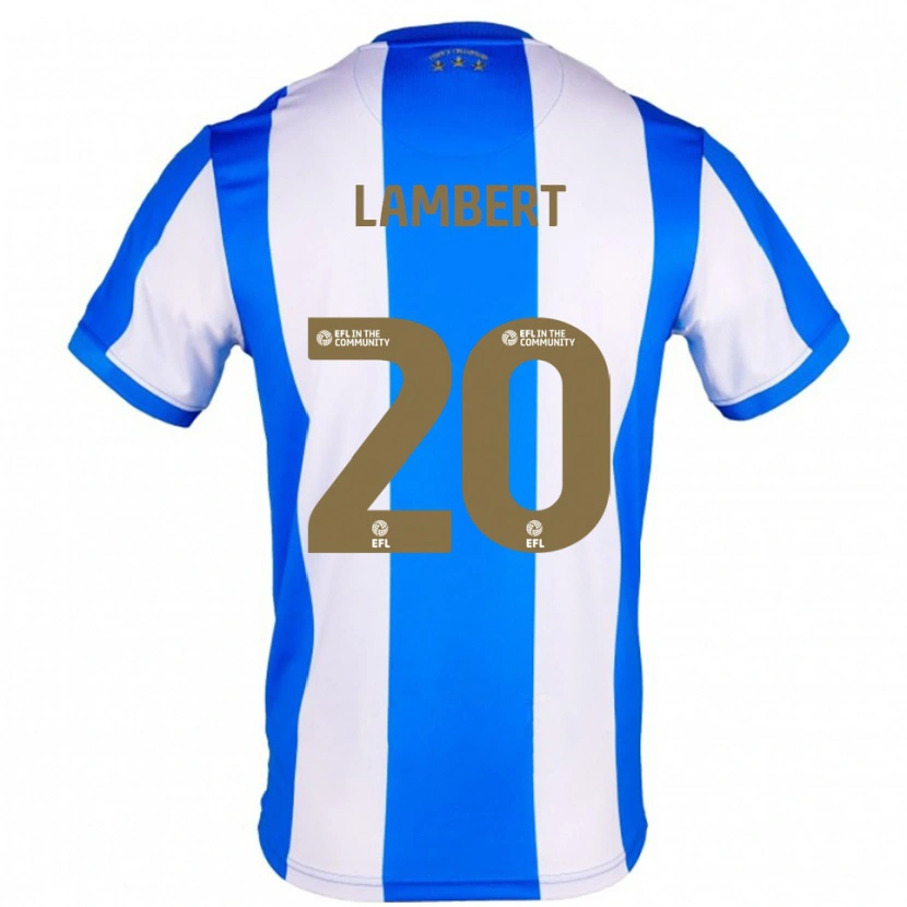 Danxen Herren Ellie Lambert #20 Blau Weiß Heimtrikot Trikot 2025/26 T-Shirt