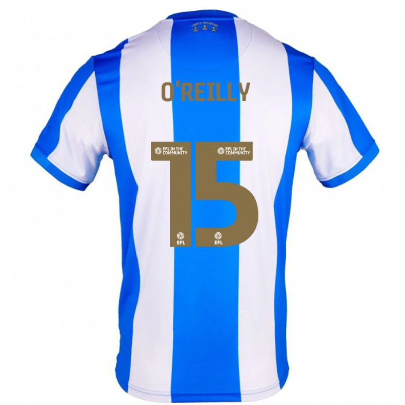 Danxen Herren Aaron O'reilly #15 Blau Weiß Heimtrikot Trikot 2025/26 T-Shirt