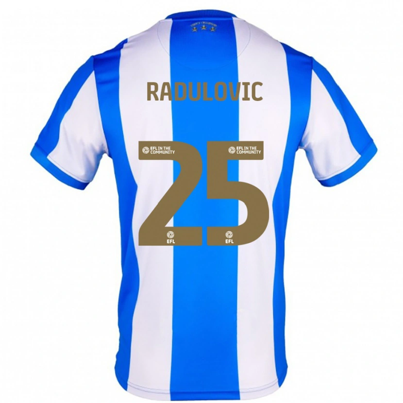 Danxen Herren Bojan Radulović #25 Blau Weiß Heimtrikot Trikot 2025/26 T-Shirt