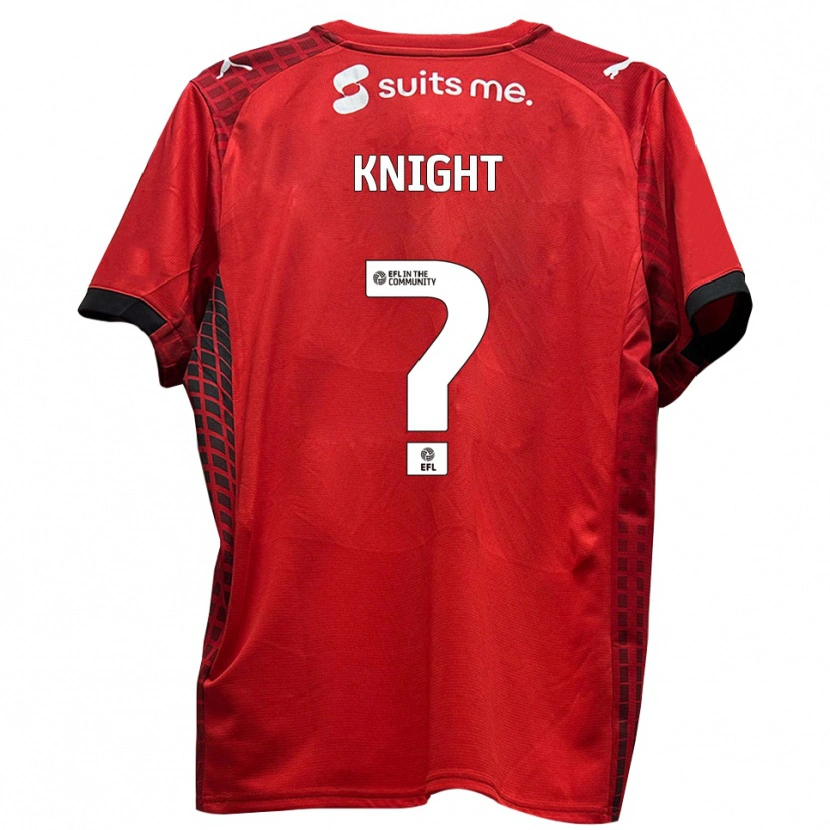 Danxen Herren Preston Knight #0 Rot Schwarz Heimtrikot Trikot 2025/26 T-Shirt