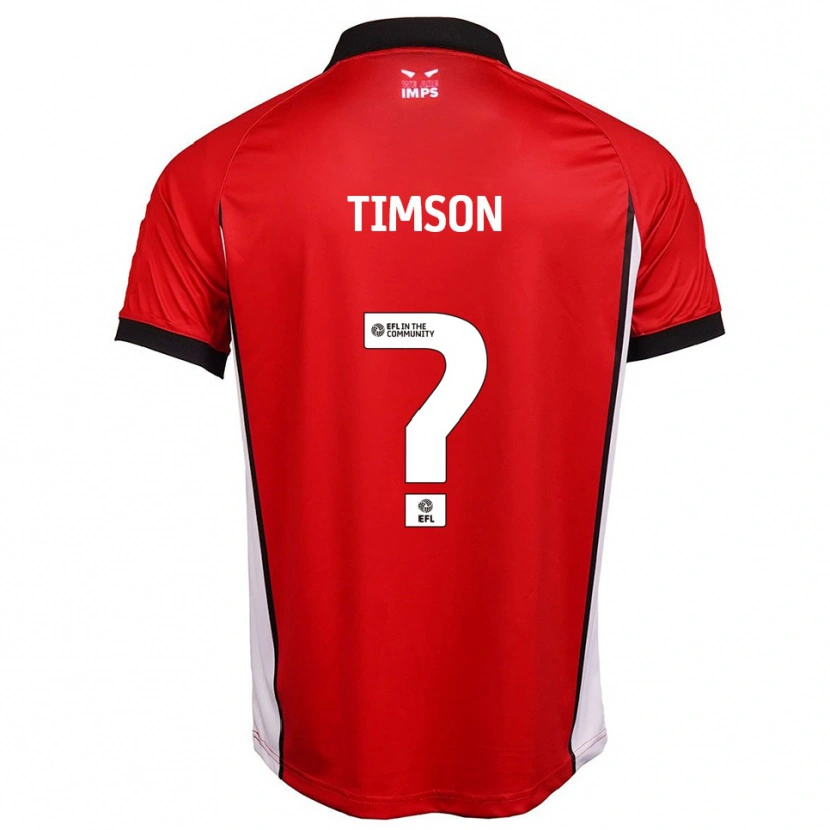 Danxen Herren Lana Timson #0 Rot Weiß Heimtrikot Trikot 2025/26 T-Shirt