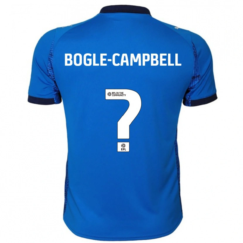 Danxen Herren Ma'kel Bogle-Campbell #0 Blau Weiß Heimtrikot Trikot 2025/26 T-Shirt