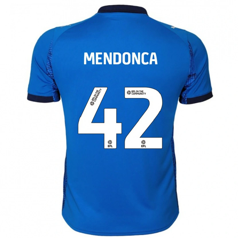 Danxen Herren Lucca Mendonca #42 Blau Weiß Heimtrikot Trikot 2025/26 T-Shirt