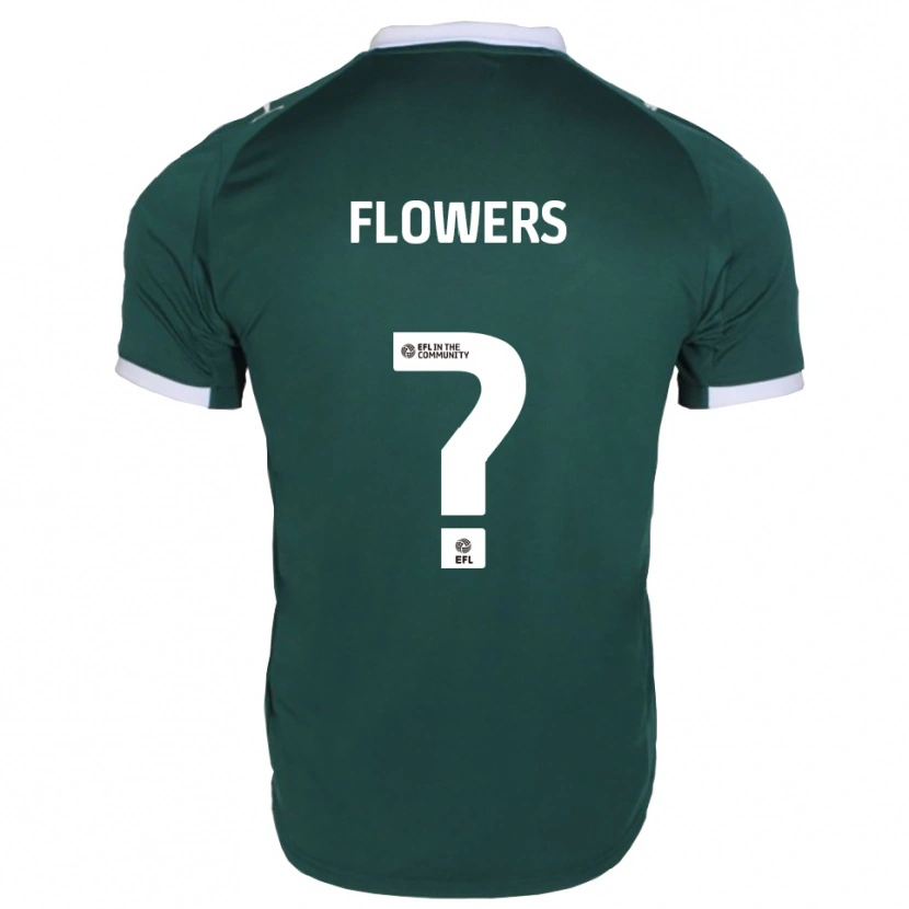 Danxen Herren Lewis Flowers #0 Grün Weiß Heimtrikot Trikot 2025/26 T-Shirt