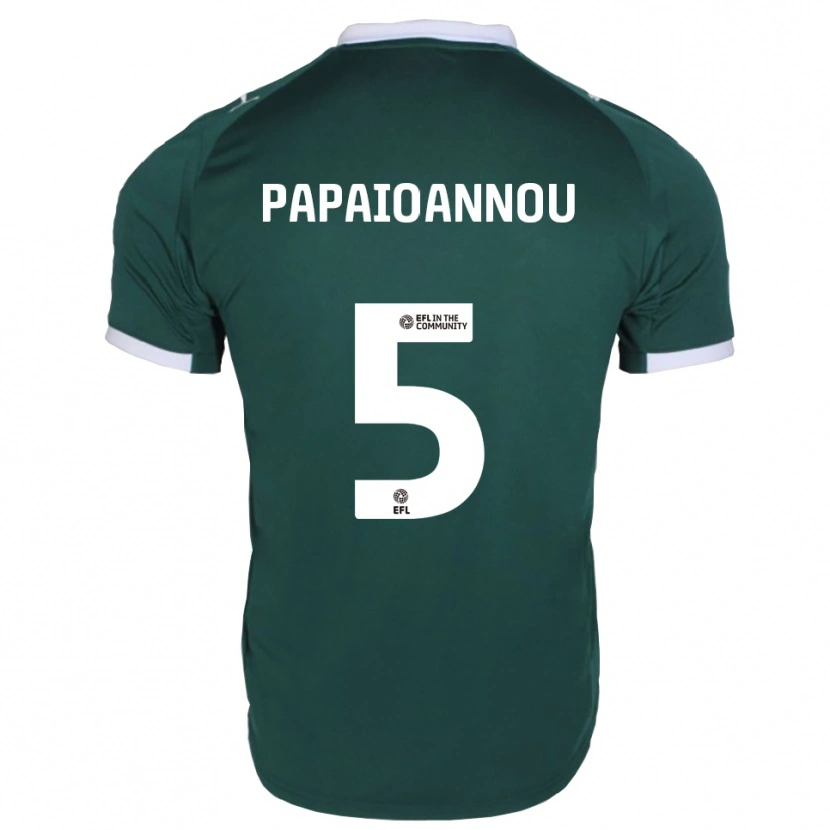 Danxen Herren Panagiota Papaioannou #5 Grün Weiß Heimtrikot Trikot 2025/26 T-Shirt