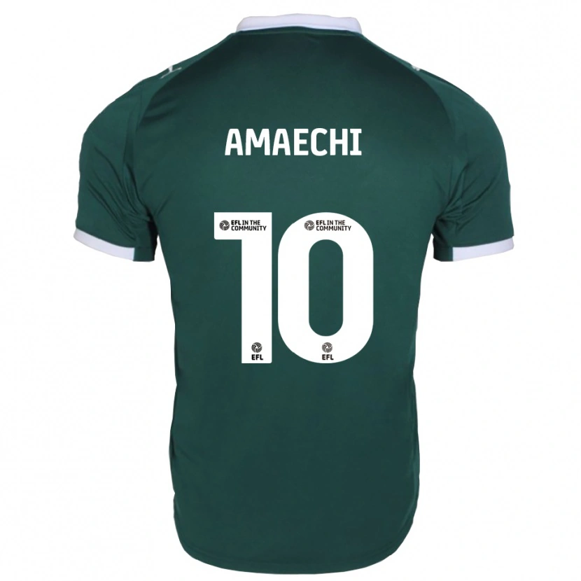 Danxen Herren Xavier Amaechi #10 Grün Weiß Heimtrikot Trikot 2025/26 T-Shirt