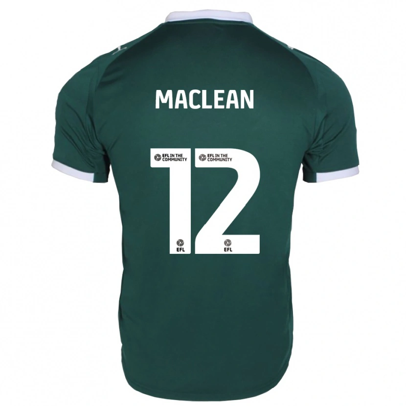 Danxen Herren Toby Maclean #12 Grün Weiß Heimtrikot Trikot 2025/26 T-Shirt