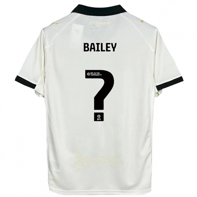 Danxen Herren Hollie Bailey #0 Cremeweiß Schwarz Heimtrikot Trikot 2025/26 T-Shirt