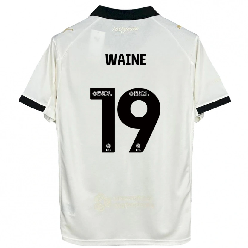 Danxen Herren Ben Waine #19 Cremeweiß Schwarz Heimtrikot Trikot 2025/26 T-Shirt