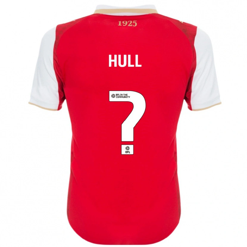 Danxen Herren Jake Hull #0 Rot Weiß Heimtrikot Trikot 2025/26 T-Shirt