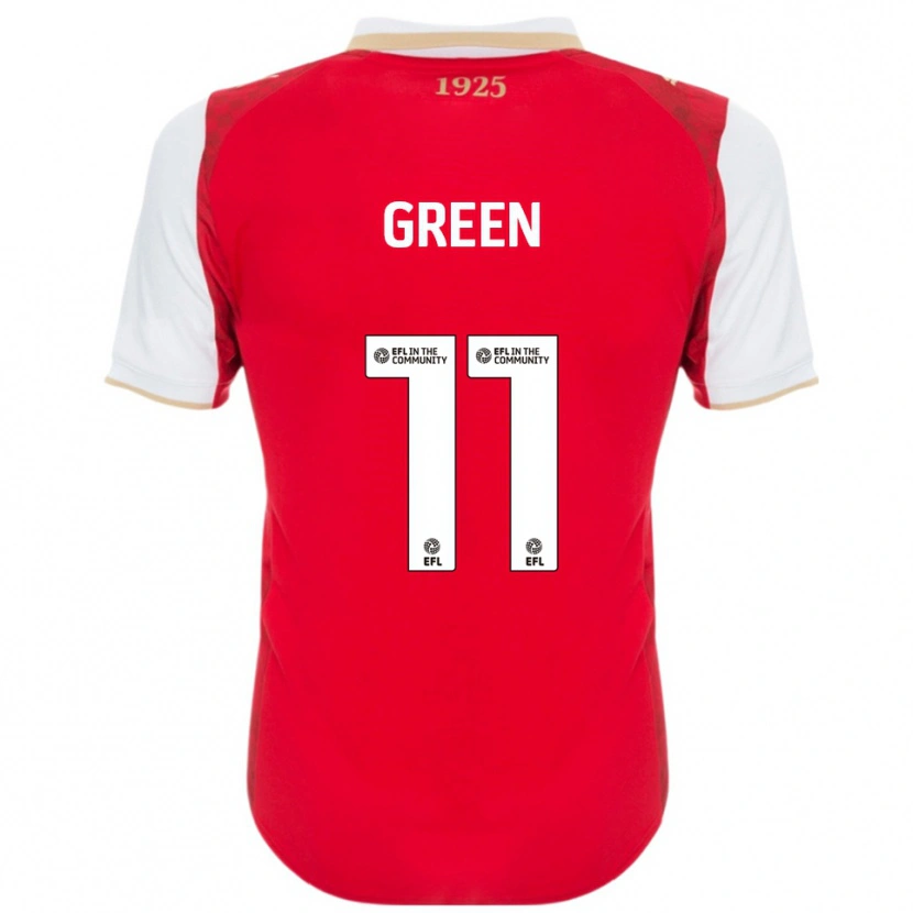 Danxen Herren Andre Green #11 Rot Weiß Heimtrikot Trikot 2025/26 T-Shirt