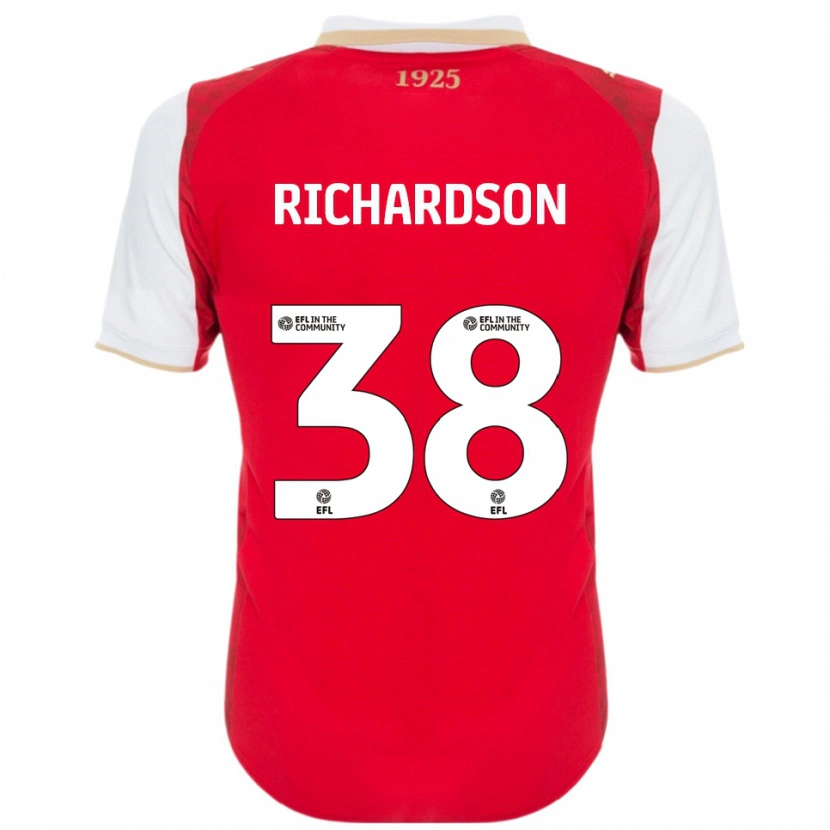 Danxen Herren Kane Richardson #38 Rot Weiß Heimtrikot Trikot 2025/26 T-Shirt