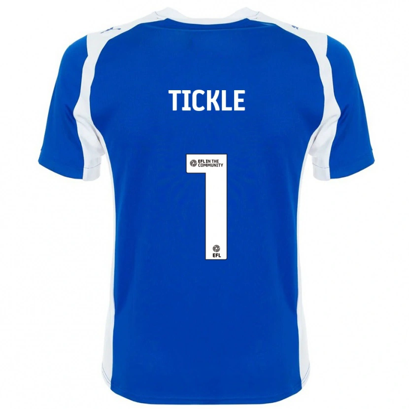Danxen Herren Sam Tickle #1 Blau Weiß Heimtrikot Trikot 2025/26 T-Shirt