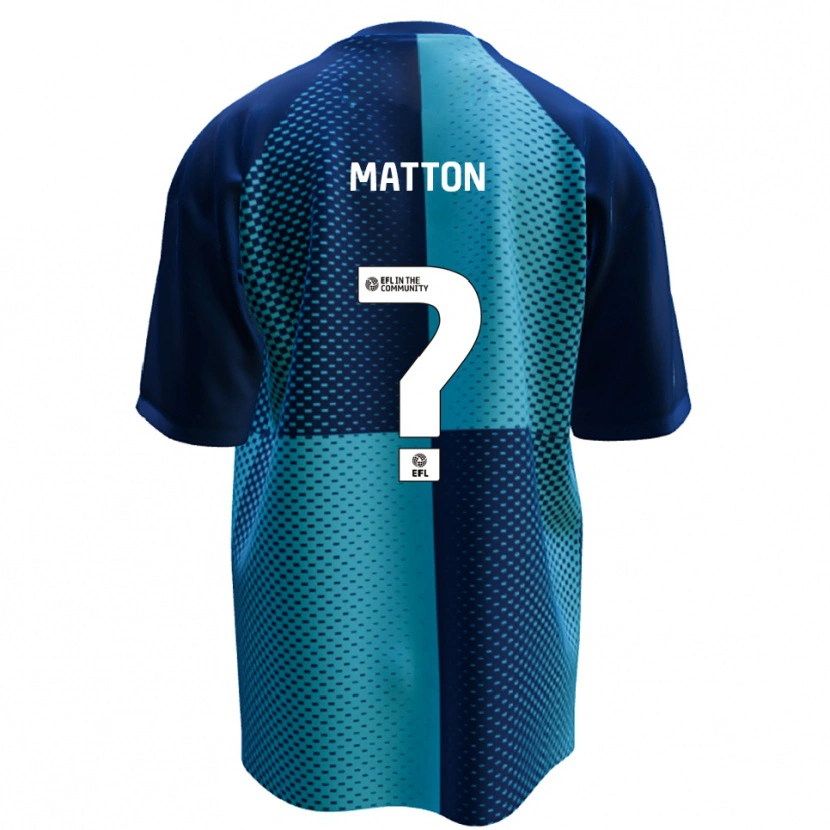 Danxen Herren Jack Matton #0 Blau Himmelblau Heimtrikot Trikot 2025/26 T-Shirt