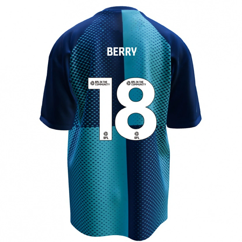 Danxen Herren James Berry #18 Blau Himmelblau Heimtrikot Trikot 2025/26 T-Shirt