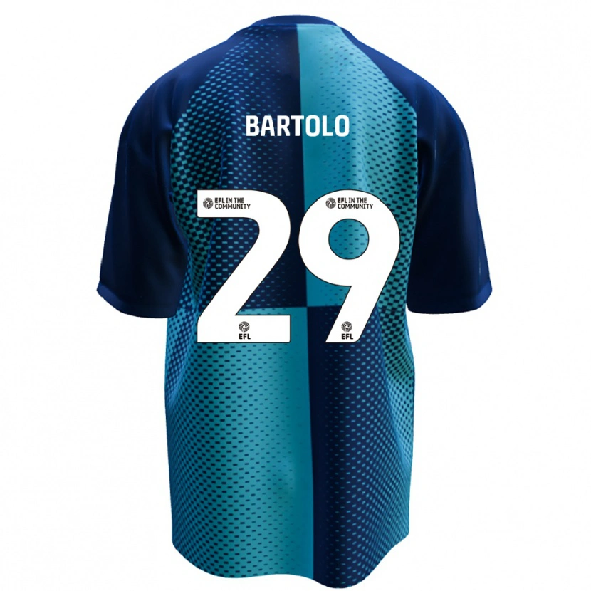 Danxen Herren Jaiden Bartolo #29 Blau Himmelblau Heimtrikot Trikot 2025/26 T-Shirt