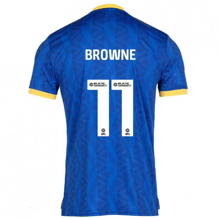 Danxen Herren Marcus Browne #11 Marine Gelb Heimtrikot Trikot 2025/26 T-Shirt