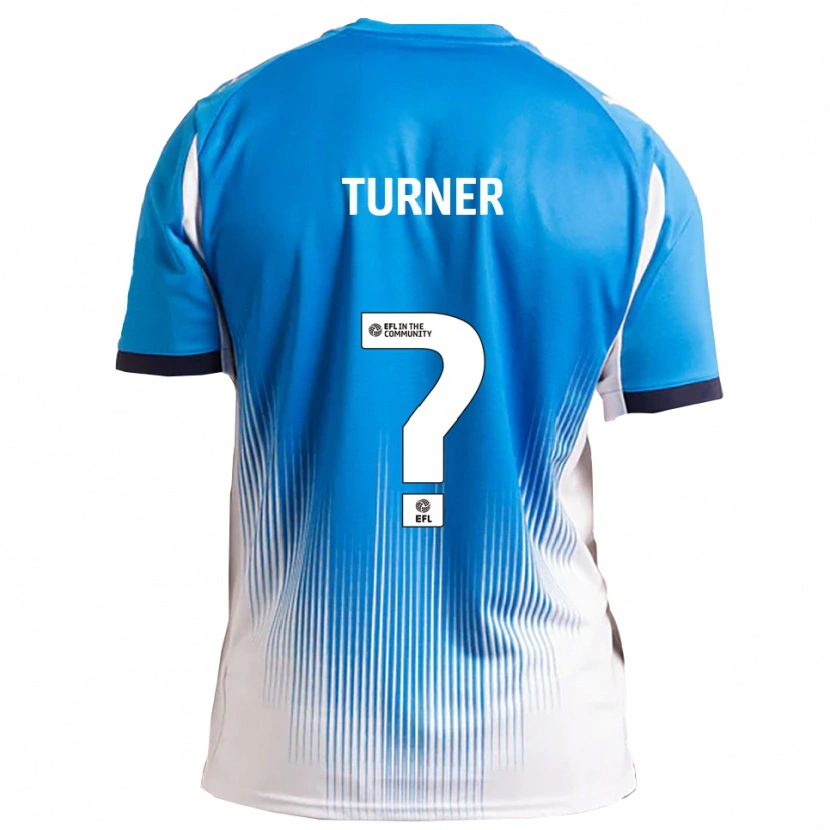 Danxen Herren Elle Turner #0 Blau Weiß Heimtrikot Trikot 2025/26 T-Shirt