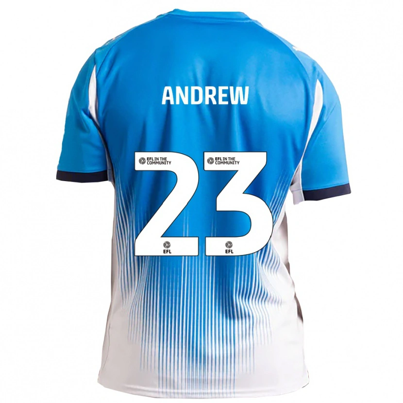 Danxen Herren Danny Andrew #23 Blau Weiß Heimtrikot Trikot 2025/26 T-Shirt