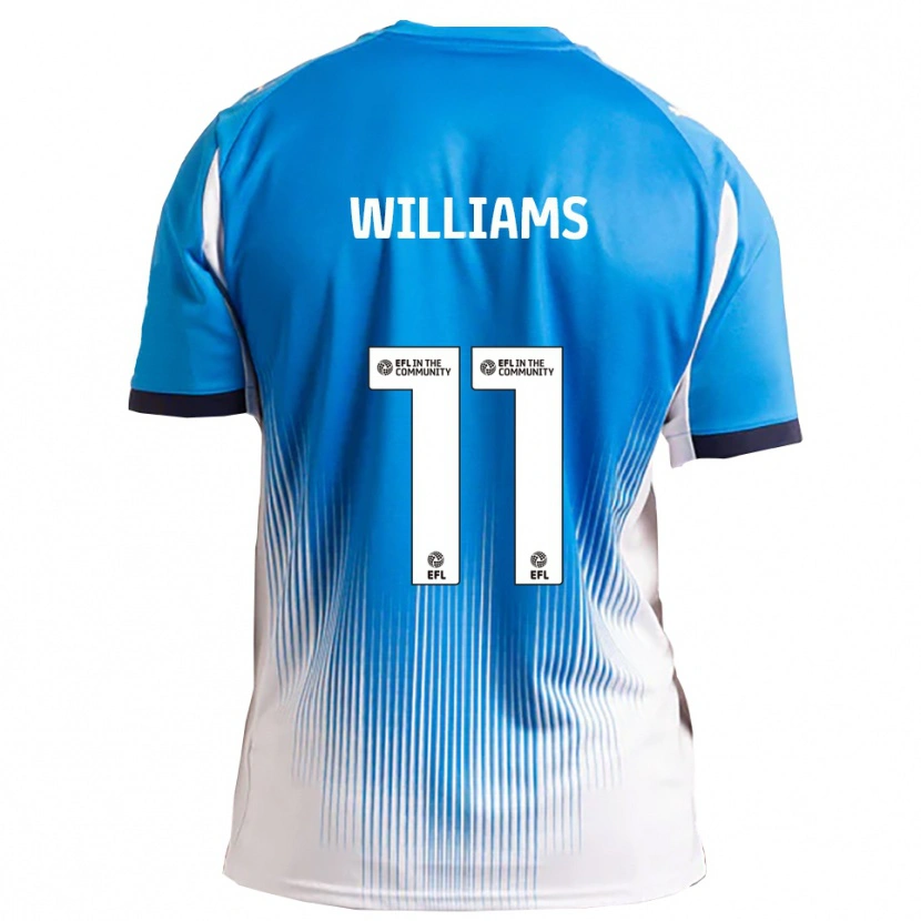 Danxen Herren Lee Williams #11 Blau Weiß Heimtrikot Trikot 2025/26 T-Shirt