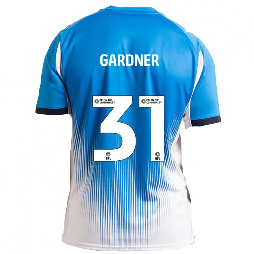 Danxen Herren Che Gardner #31 Blau Weiß Heimtrikot Trikot 2025/26 T-Shirt