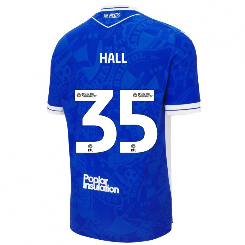 Danxen Herren Matt Hall #35 Blau Weiß Heimtrikot Trikot 2025/26 T-Shirt