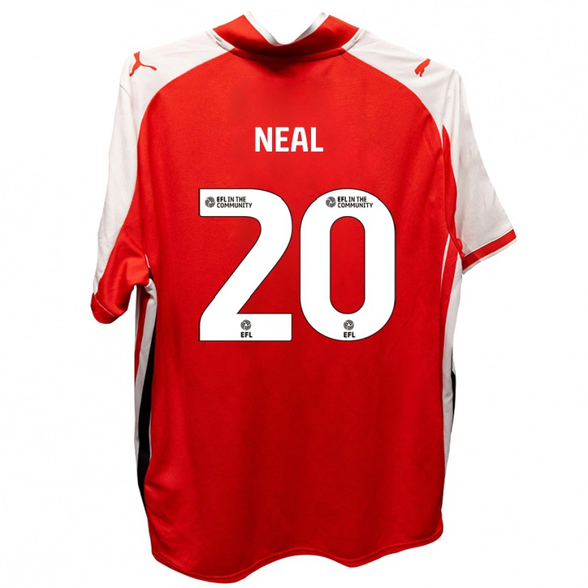 Danxen Herren Harrison Neal #20 Rot Weiß Heimtrikot Trikot 2025/26 T-Shirt