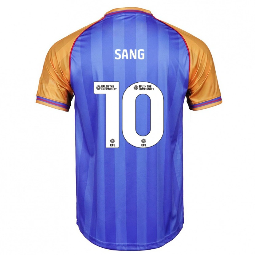 Danxen Herren Tom Sang #10 Blau Orange Heimtrikot Trikot 2025/26 T-Shirt