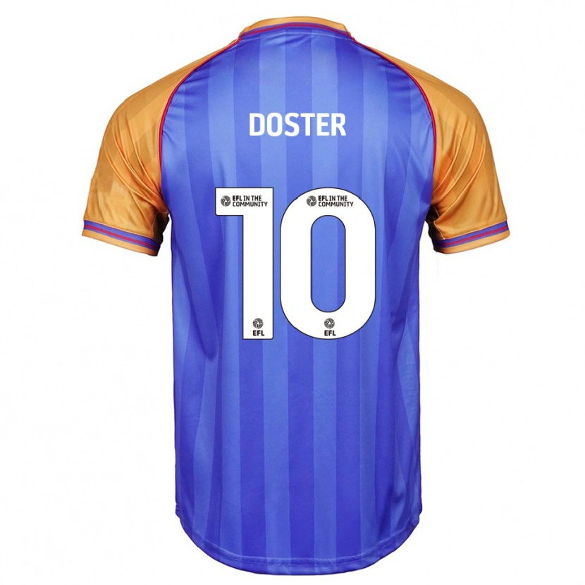 Danxen Herren Katie Doster #10 Blau Orange Heimtrikot Trikot 2025/26 T-Shirt