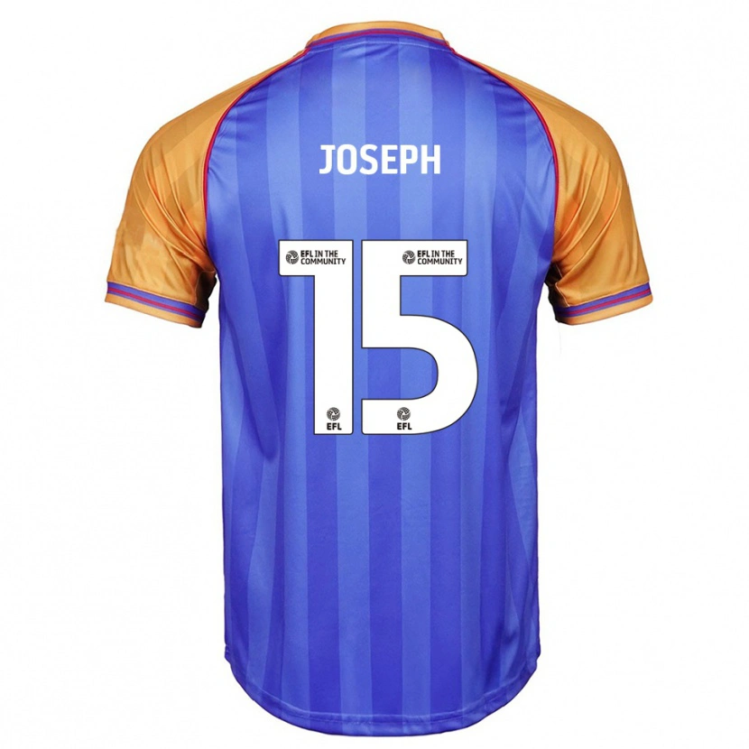 Danxen Herren Megan Joseph #15 Blau Orange Heimtrikot Trikot 2025/26 T-Shirt