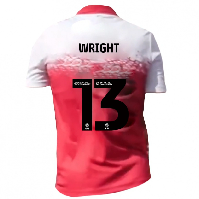 Danxen Herren Oliver Wright #13 Rot Weiß Heimtrikot Trikot 2025/26 T-Shirt