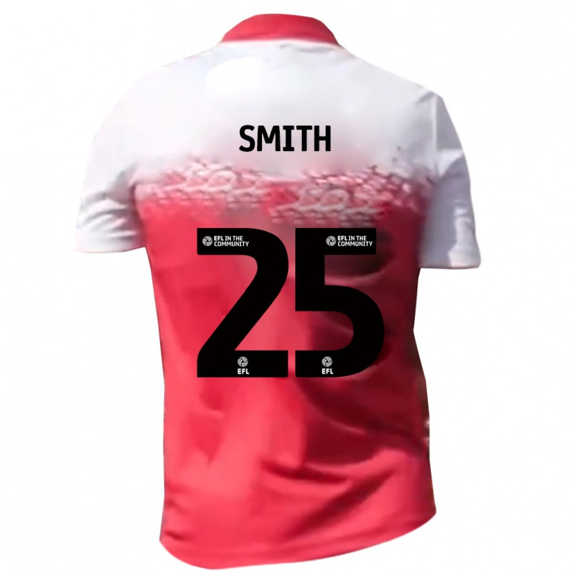 Danxen Herren Josh Smith #25 Rot Weiß Heimtrikot Trikot 2025/26 T-Shirt