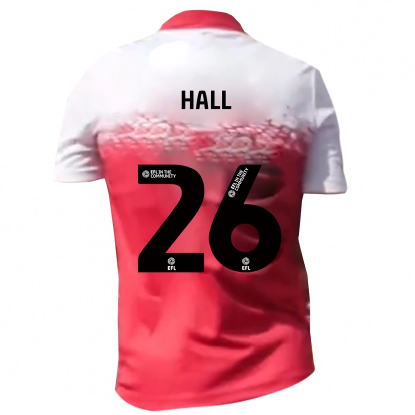 Danxen Herren Charlie Hall #26 Rot Weiß Heimtrikot Trikot 2025/26 T-Shirt