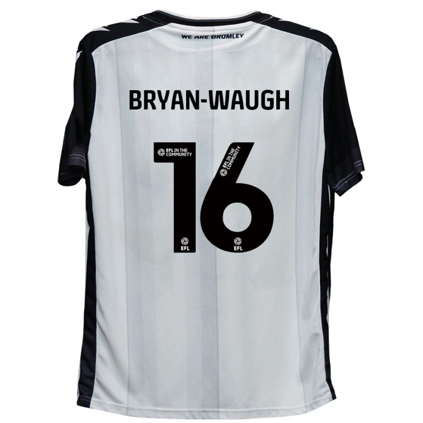 Danxen Herren Brandon Bryan-Waugh #16 Weiß Schwarz Heimtrikot Trikot 2025/26 T-Shirt