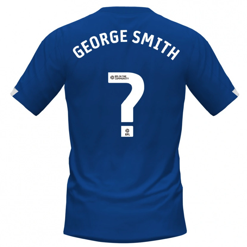 Danxen Herren George Smith #0 Blau Weiß Heimtrikot Trikot 2025/26 T-Shirt