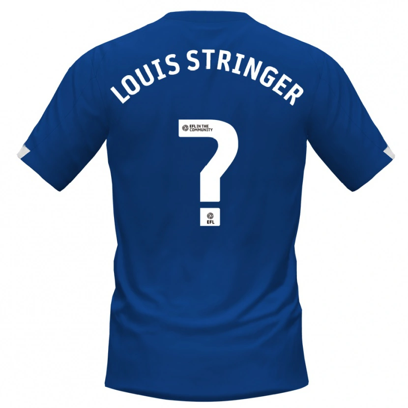 Danxen Herren Ashton Louis Stringer #0 Blau Weiß Heimtrikot Trikot 2025/26 T-Shirt
