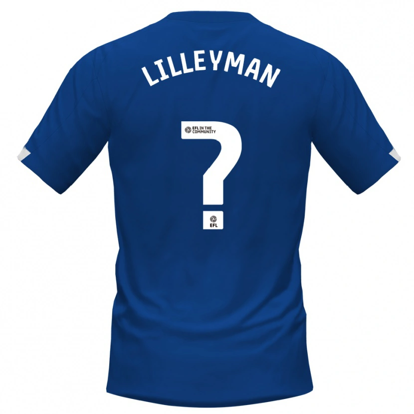 Danxen Herren Rebecca Lilleyman #0 Blau Weiß Heimtrikot Trikot 2025/26 T-Shirt