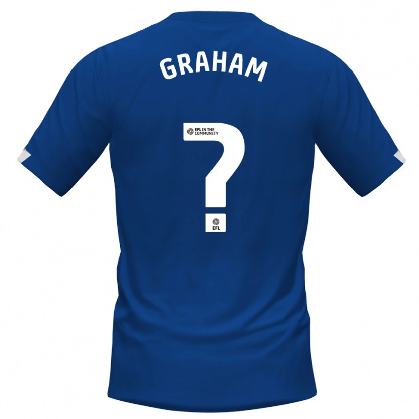 Danxen Herren Lucy Graham #0 Blau Weiß Heimtrikot Trikot 2025/26 T-Shirt