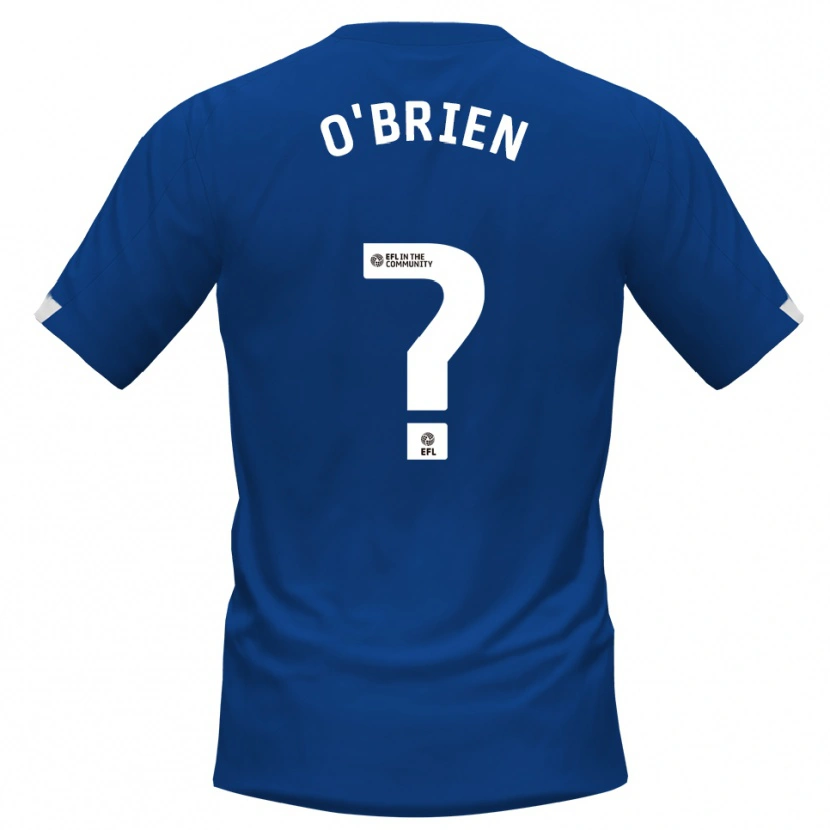 Danxen Herren Steph O'brien #0 Blau Weiß Heimtrikot Trikot 2025/26 T-Shirt