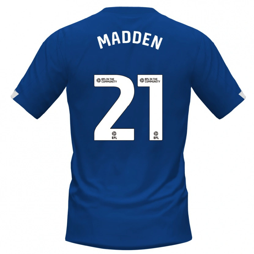 Danxen Herren Paddy Madden #21 Blau Weiß Heimtrikot Trikot 2025/26 T-Shirt