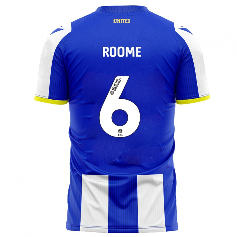 Danxen Herren Tahlia Roome #6 Blau Weiß Heimtrikot Trikot 2025/26 T-Shirt