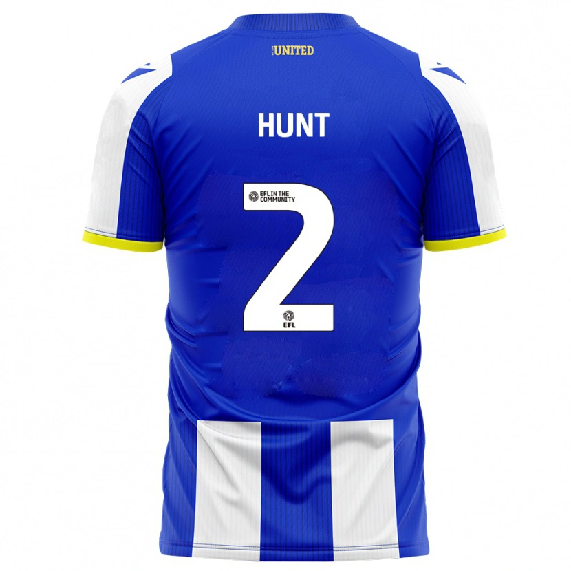 Danxen Herren Rob Hunt #2 Blau Weiß Heimtrikot Trikot 2025/26 T-Shirt
