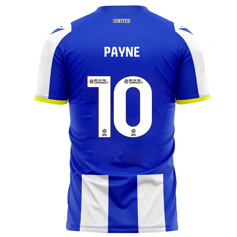 Danxen Herren Jack Payne #10 Blau Weiß Heimtrikot Trikot 2025/26 T-Shirt