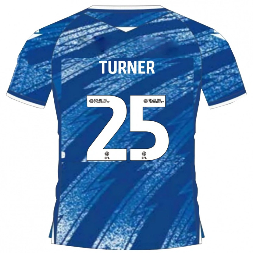 Danxen Herren Jake Turner #25 Blau Weiß Heimtrikot Trikot 2025/26 T-Shirt