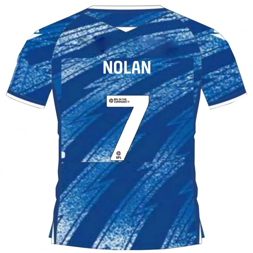 Danxen Herren Jack Nolan #7 Blau Weiß Heimtrikot Trikot 2025/26 T-Shirt