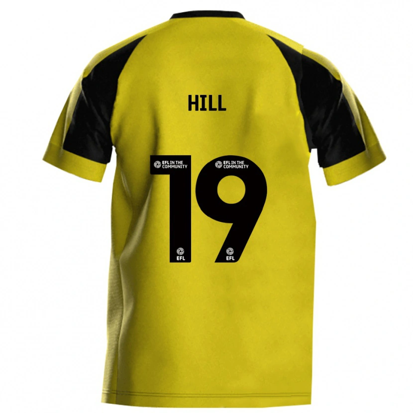 Danxen Herren Tom Hill #19 Gelb Grau Heimtrikot Trikot 2025/26 T-Shirt