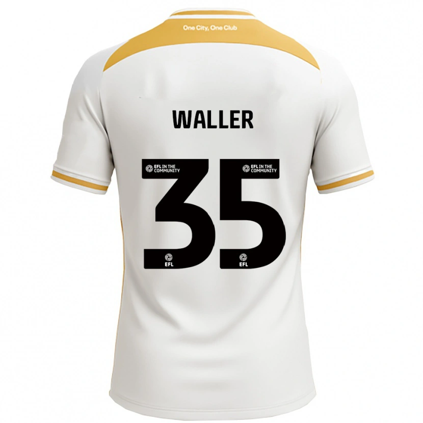 Danxen Herren Charlie Waller #35 Weiß Gold Heimtrikot Trikot 2025/26 T-Shirt