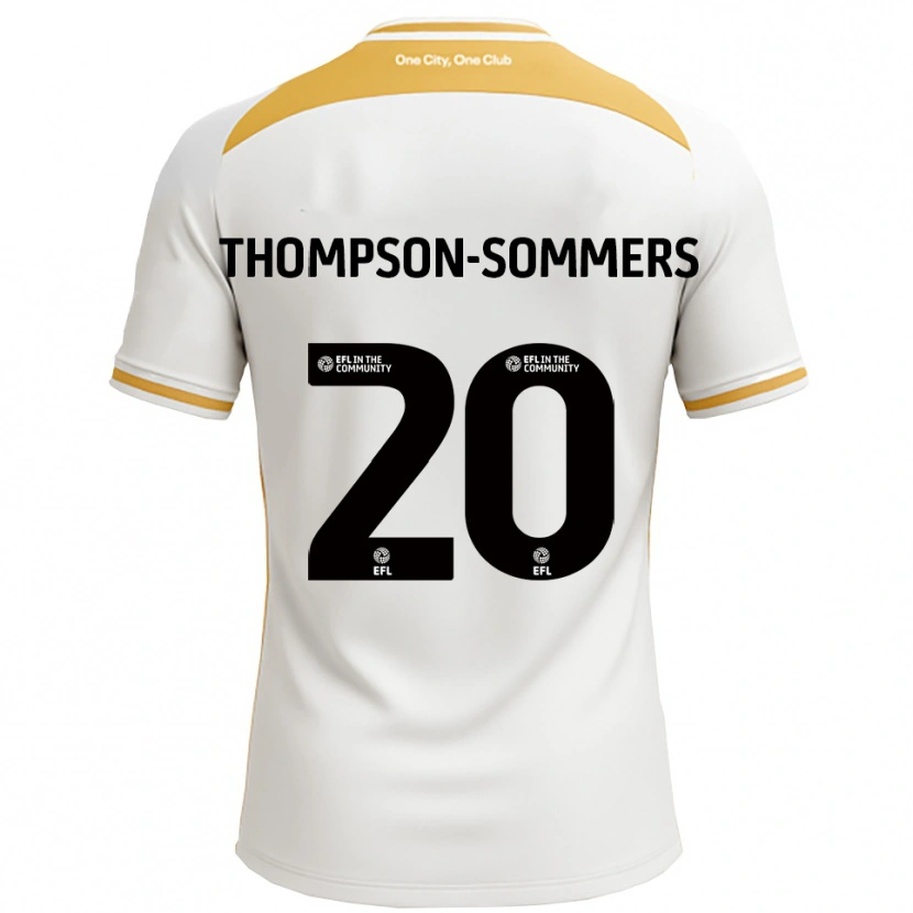 Danxen Herren Kane Thompson-Sommers #20 Weiß Gold Heimtrikot Trikot 2025/26 T-Shirt