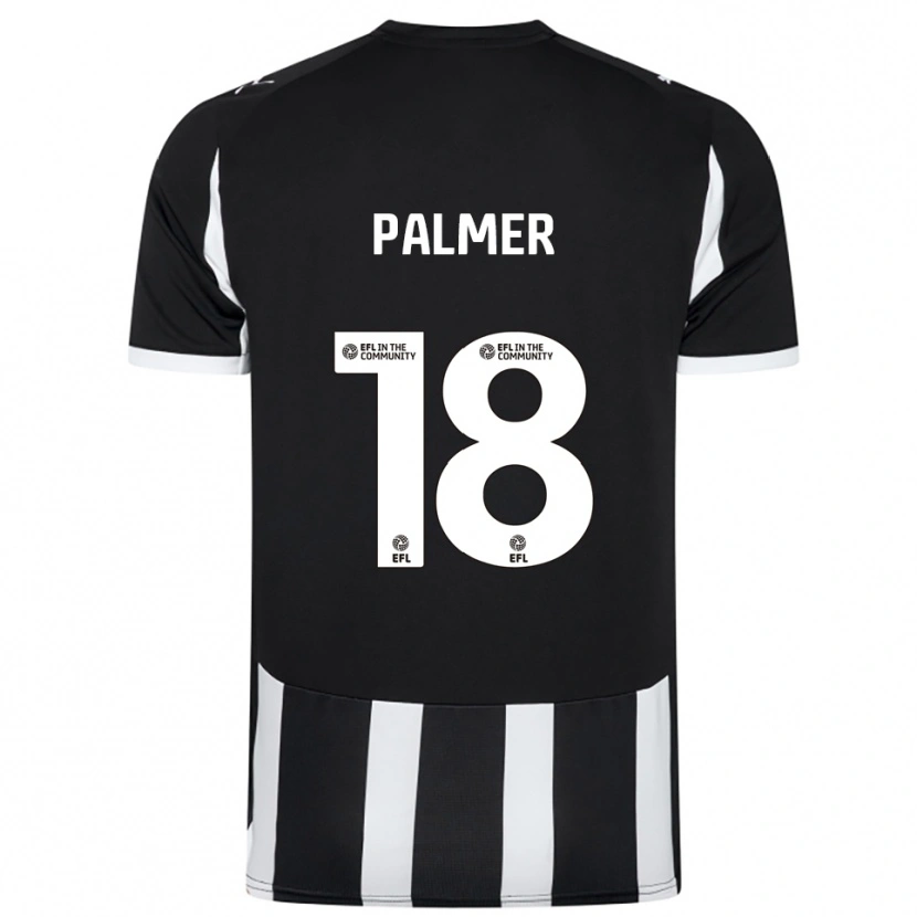 Danxen Herren Matt Palmer #18 Schwarz Weiß Heimtrikot Trikot 2025/26 T-Shirt