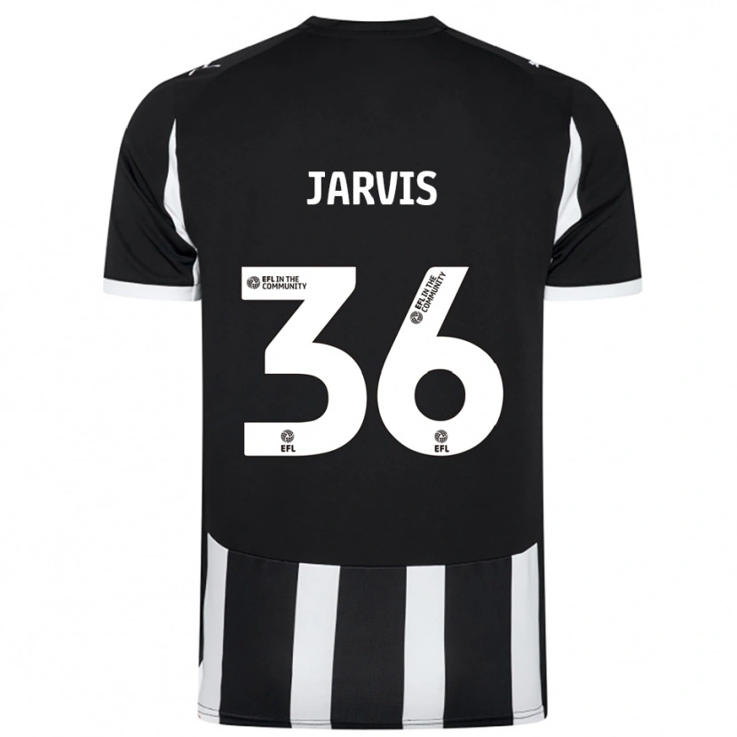 Danxen Herren Will Jarvis #36 Schwarz Weiß Heimtrikot Trikot 2025/26 T-Shirt
